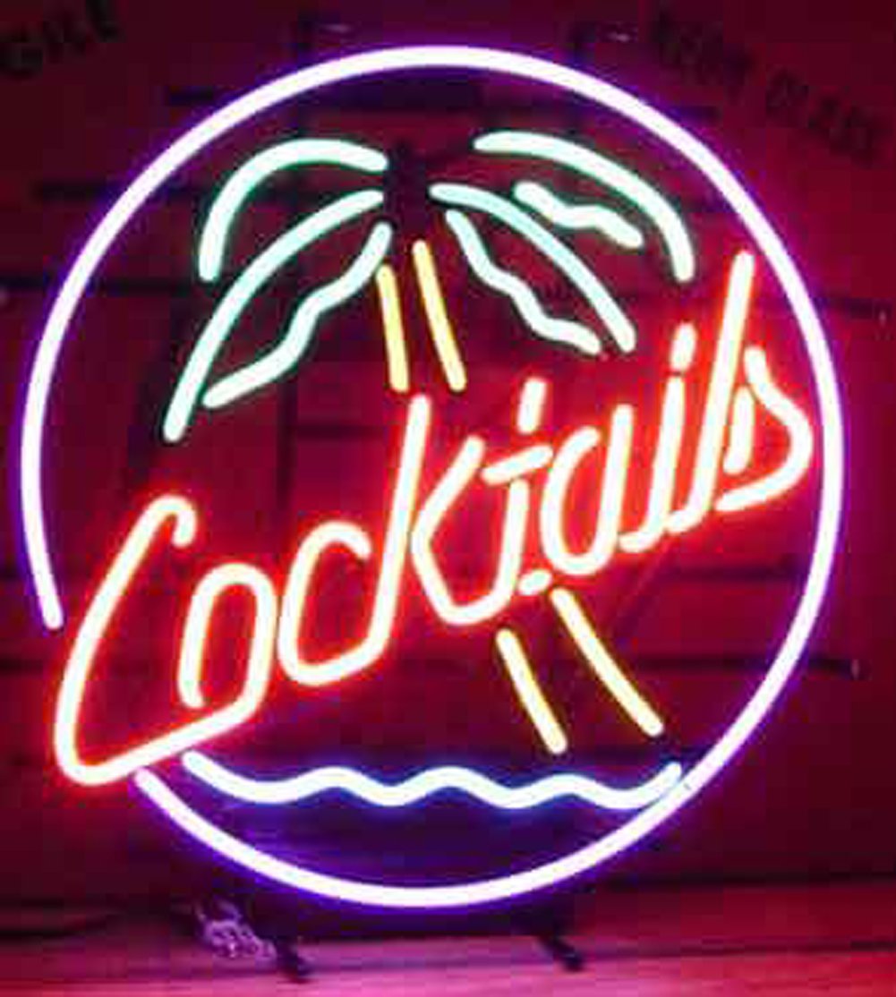 Cocktails & Dreams Neon Sign - Man Cave Madness LiQi【COCKTAILS