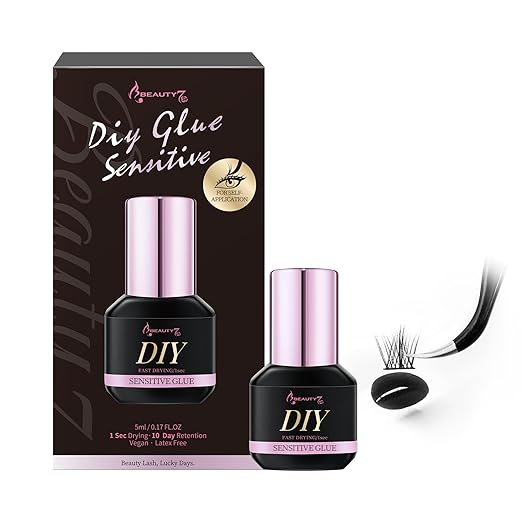 Beauty7 Eyelash Extension Glue: Sensitive Eyes' Best Friend
