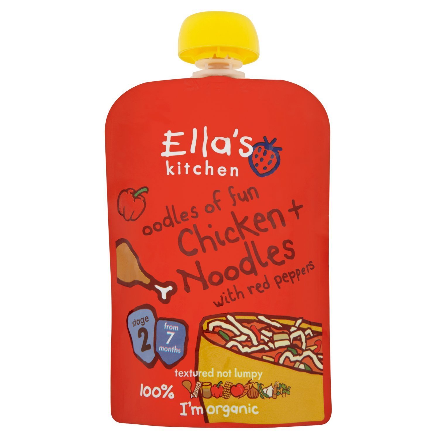 Ella's Kitchen Stage 2 from 7 Months Organic Wonderfully Warming Beef Stew with Spuds 130 g (Pack of 6) — view 14