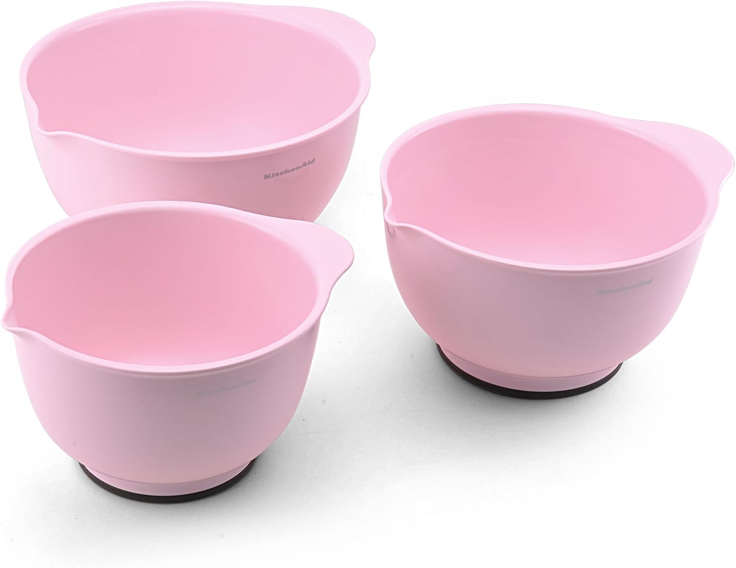 KitchenAid Classic Mixing Bowls (Pink, Set of 3