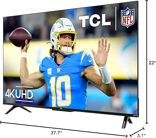 Miniatura 18 de TCL Smart TV Class S4 4K LED de 43 pulgadas con Roku TV (modelo 43S450R, 2023), Dolby Vision, HDR, Dolby Atmos, funciona con Alexa, Google Assistant