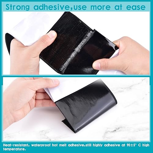 Miniatura 10 de Rollo de cinta autoadhesiva de nailon de 2 pulgadas x 30 pies, cinta autoadhesiva de nailon resistente para el hogar, oficina, escuela, auto y