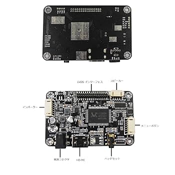 PCケース用 透過液晶用 基盤 セット PCケース用 透過液晶用 基盤 セット PCケース用 透過液晶用 基盤