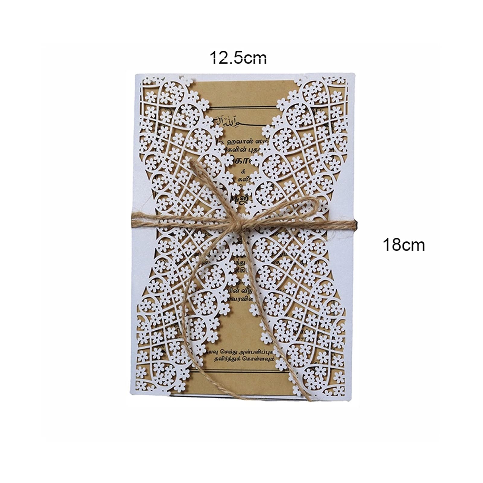 Geburtstagskarten 25 stücke Grußkarten Laser Schnitt mit mehreren Blumen Design Für Hochzeitseinladung Geburtstagsgeschäft Danksagung Party Supplies Überraschung Geschenk Geburtstagskarte