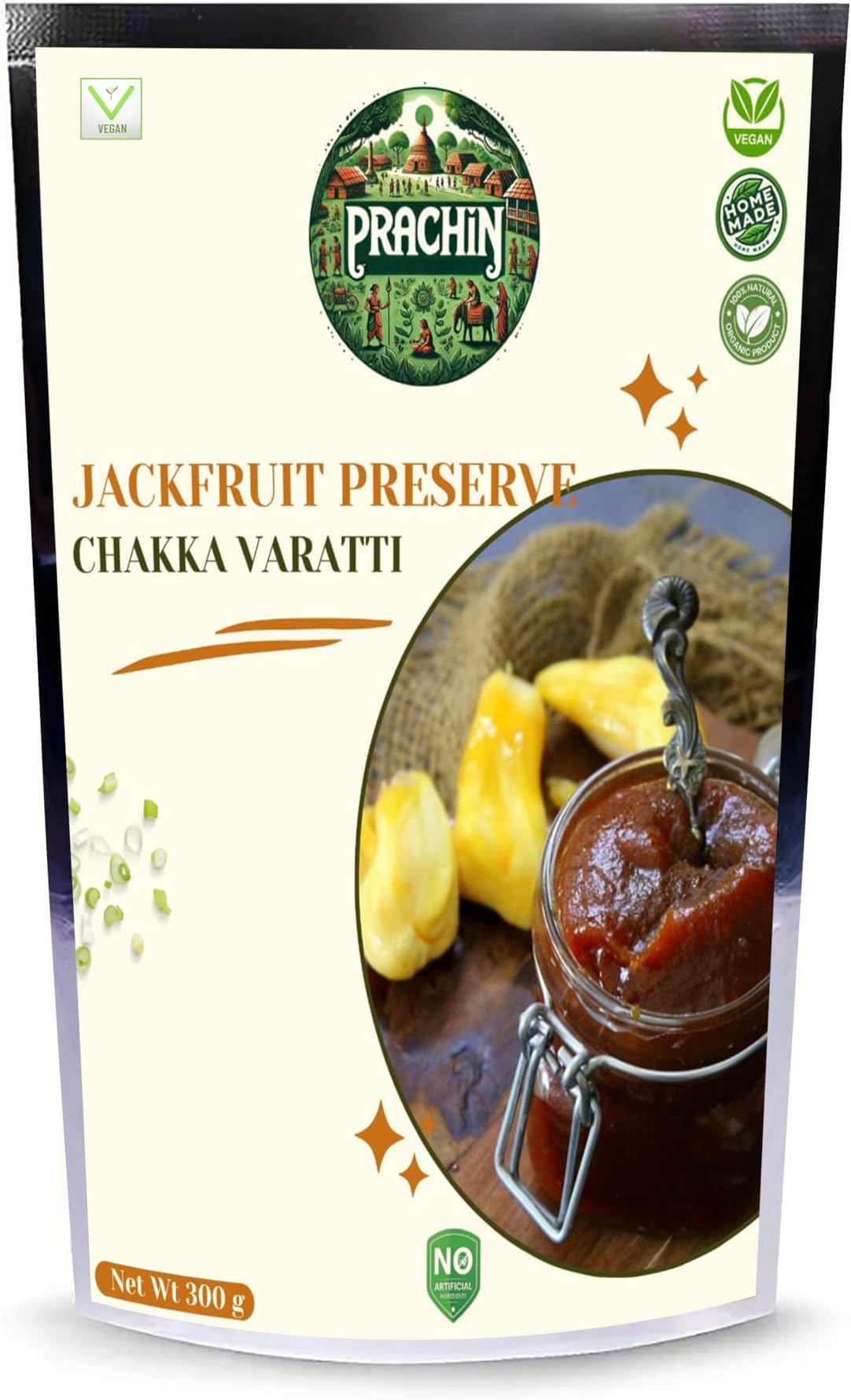 PRACHIN Purely Homemade Jackfruit Halwa 300g || Chakka Varatti Kerala Jack Fruit Preserve ||Long Lasting Kathal Sweet Halwa in Jaggery|