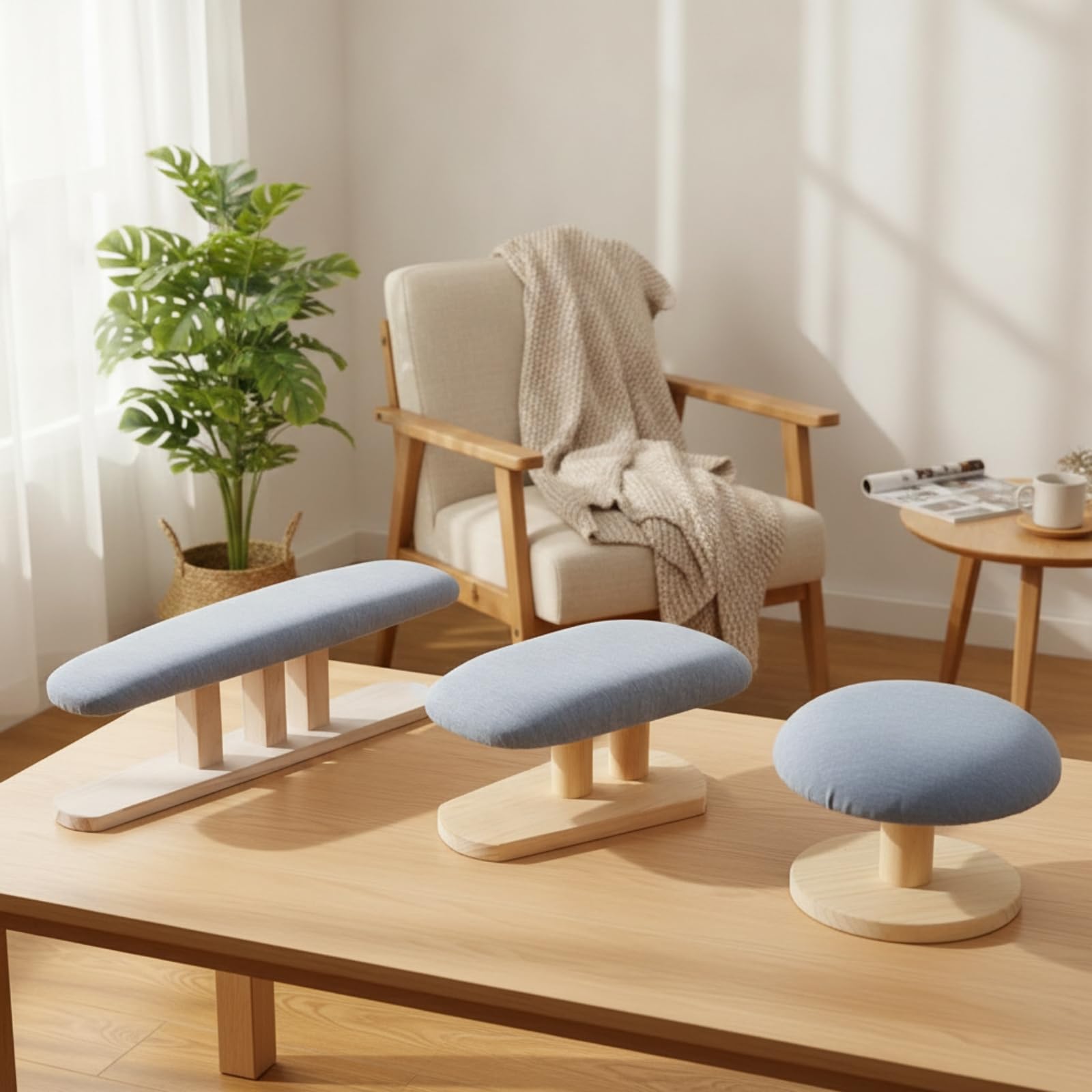 Asse da Stiro da Tavolo Portatile Stiramaniche Mobile per Casa , style to 2