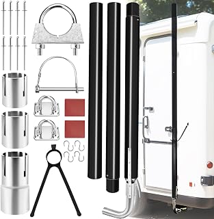 44461 RV Generator Exhaust Extension Kit, RV Generator Exhaust Venting System 44461 for Most RV Exhaust Systems