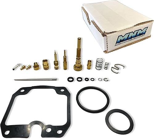 Miniatura 6 de Mid Nebraska Motorsports Kit de carburador para Yamaha Tri Moto 200225 - Kit de reconstrucción de carbohidratos limpios,