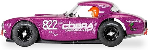 Miniatura 5 de Scalextric Shelby Cobra 289 Dragon Snake 1:32 Slot Race Car C4418