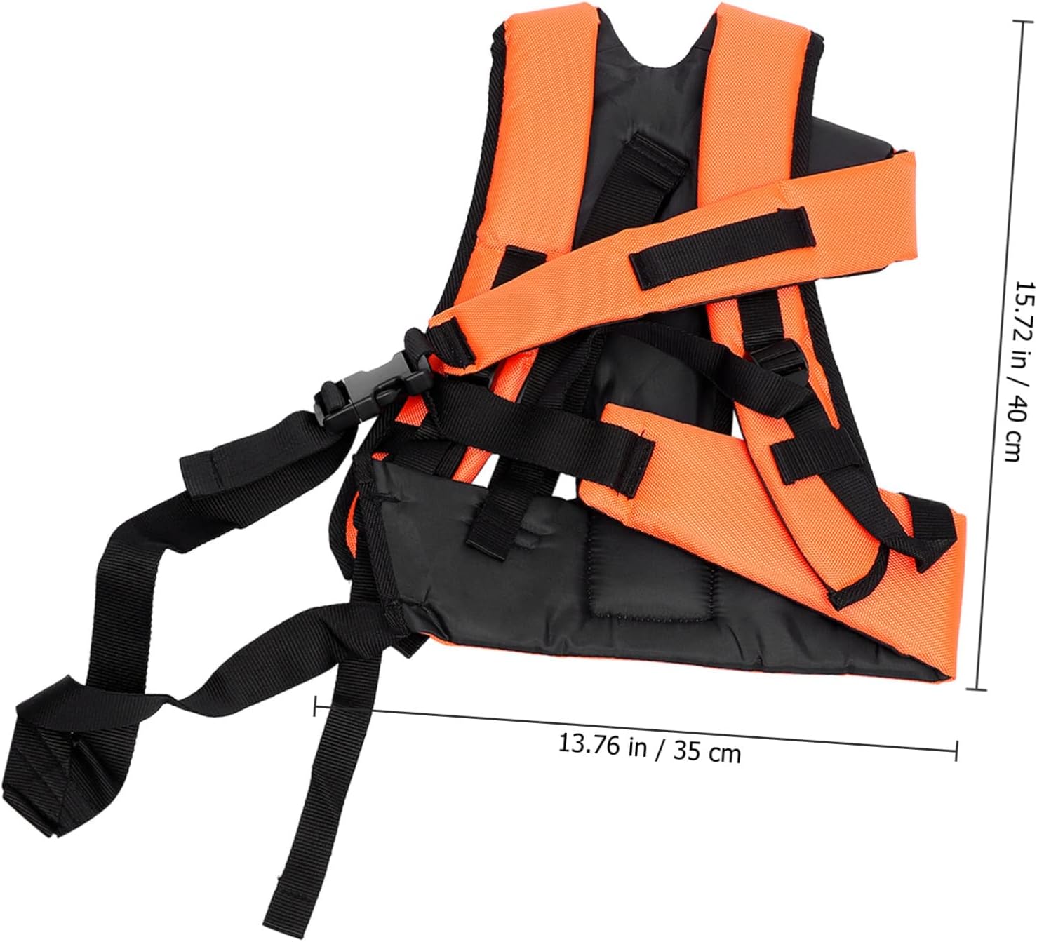 2pcs Comfortable Padded Lawn Mower Harness Belt Trimmer Harness for Hover Riding Mowers