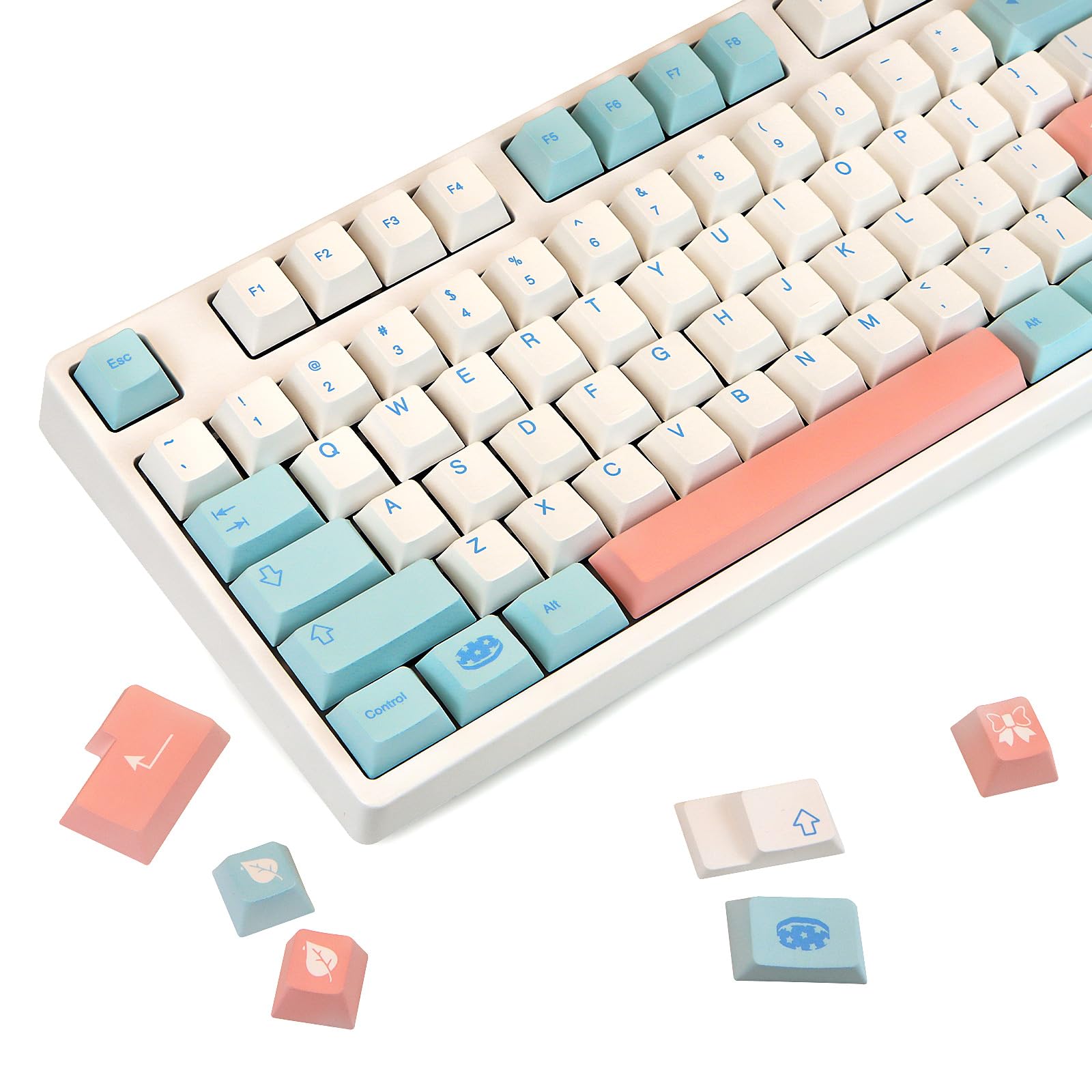 MOLGRIA Noel GMK Keycaps, PBT Cherry Profile Dye Sublimation Key