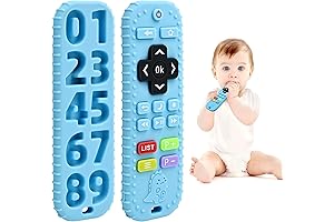 Teething Baby Toys 0-6 Months, Soft Silicone Teether Toys