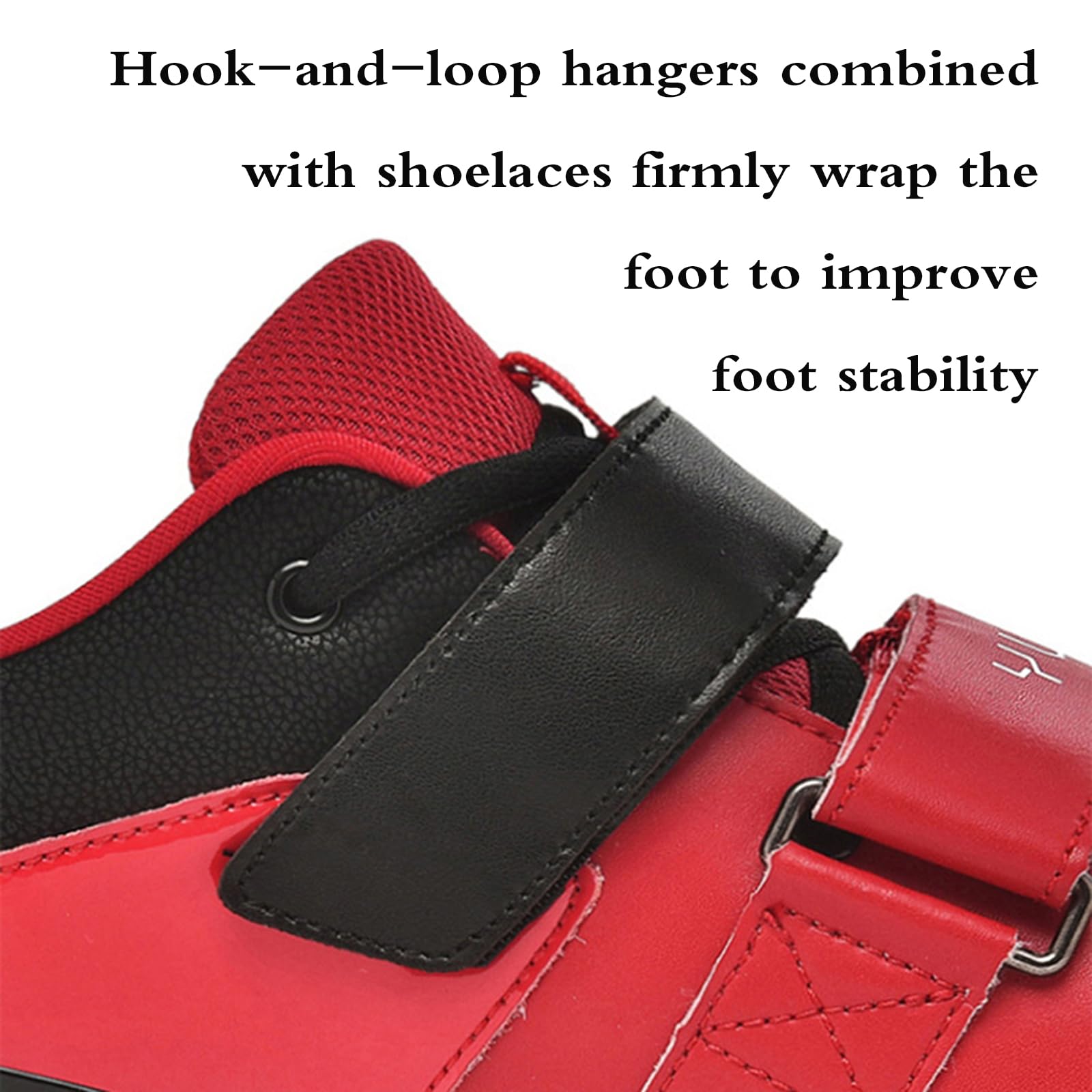 Zapatos De Levantamiento De Pesas,Zapatillas Deportivas Hombre,Zapatos Halterofilia Sentadillas Hombre,Antideslizantes,CóModa,FáCil De Poner Y Quitar,para Gimnasio,Cinta De Correr