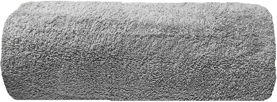 Banyo Havlusu 90x150 Cm%100 Pamuklu Otel Havlusu 600 gr Gri