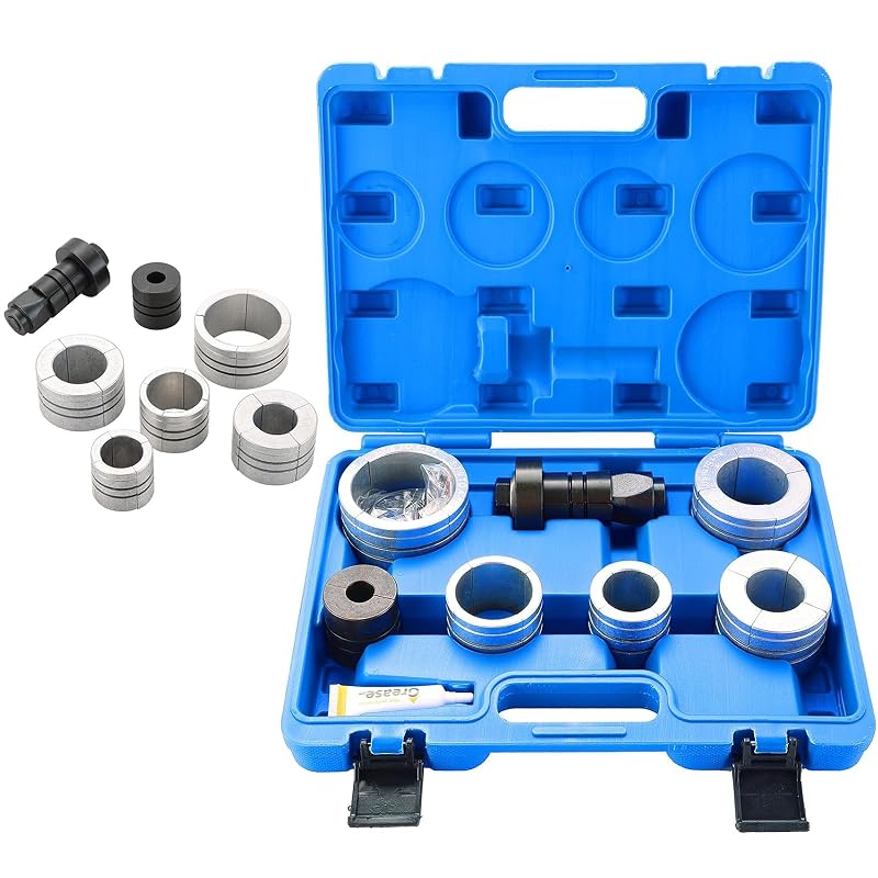 Kit de Ferramenta Expansora de Tubos de Escapamento DASBET DST-13F com 7 Mandris, 41,3 a 108 cm