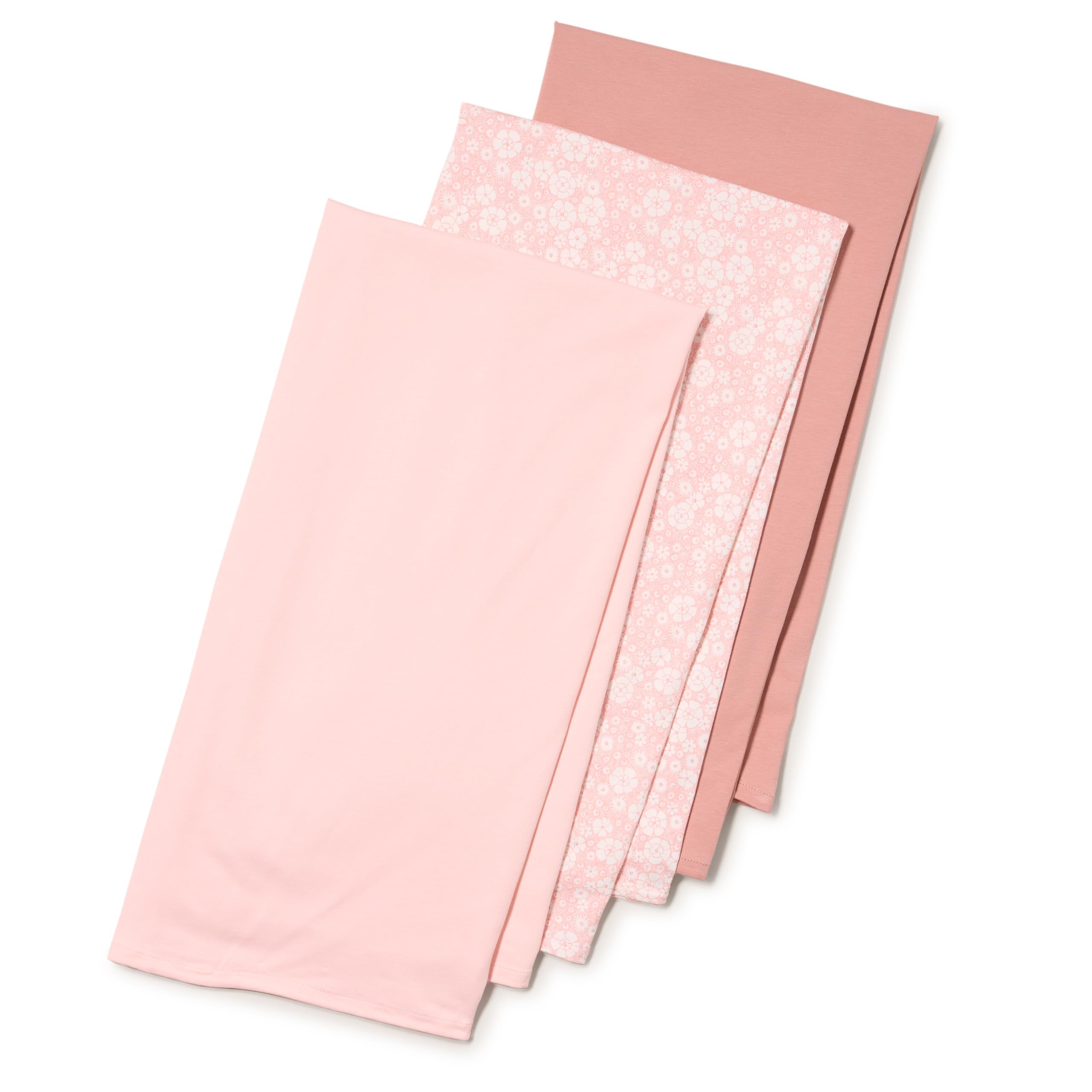 Amazon Essentials x Sofia Grainge Unisex Babies' Swaddle Blanket, Muslin Cloth 107 cm x 107 cm, Pack of 3