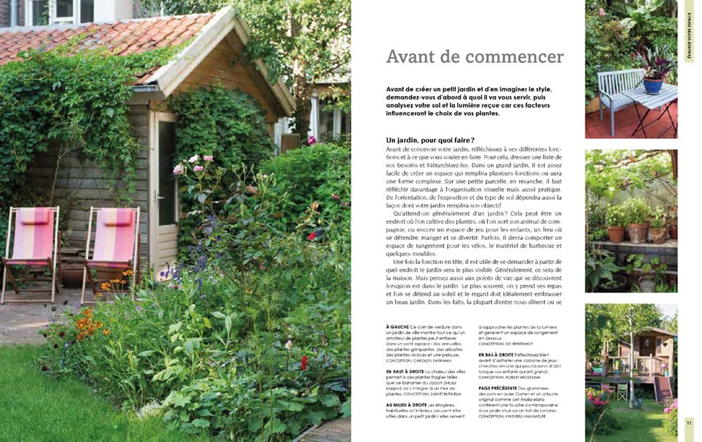 Petits jardins actuels - Concevoir des espaces plus naturels et plus durables