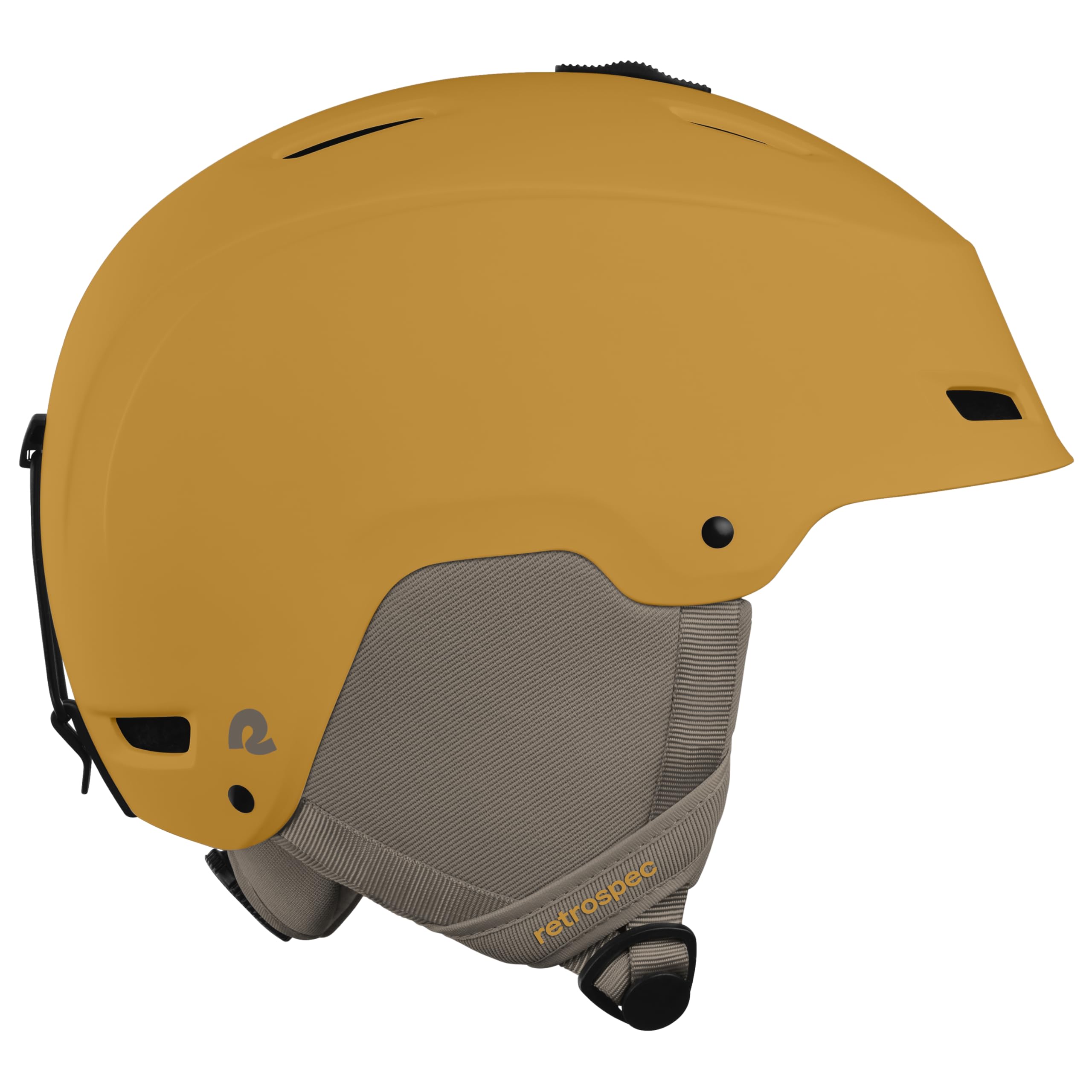 Retrospec Zephyr Ski Helmet - Snowboard Helmet for Adults & Youth with Adjustable Fit, 9 Breathable Vents, Removable Washable Earmuffs - Snow Sports