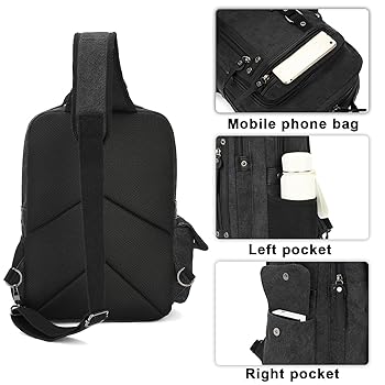 Amazon.com | Vintage Canvas Messenger Bag, Laptop Crossbody Amazon.com | Vintage Canvas Messenger Bag, Laptop Crossbody