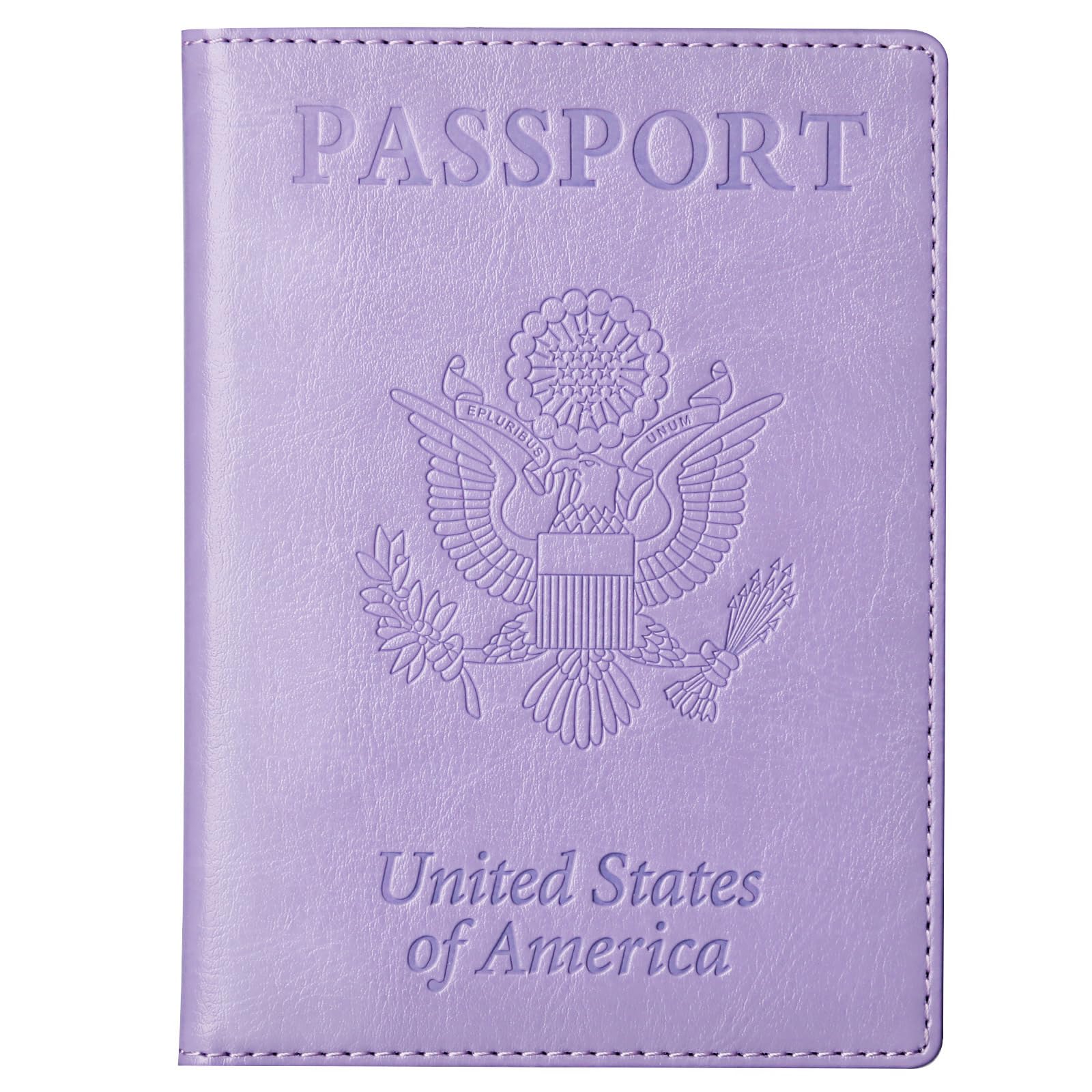 TIGARI Passport Holder for Travel Women Men, Valentines Day Gifts PU Leather Wallet Cover Case Sleeve, Waterproof Protected Document Organizer,