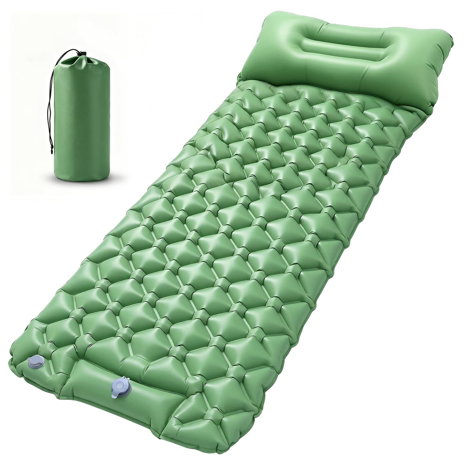 AMZBOSS 0.65kg portable Self Inflating Camping Sleeping Mat with Built