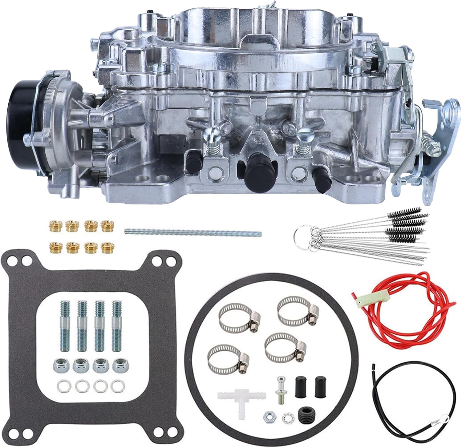 1406 Carburetor For Edelbrock Performer Series 600 CFM 4 Barrel Chevelle 350 Pickup Corvette Silverado Camaro Bronco Ford Mercury Cougar