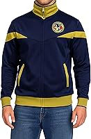 Vista 5 de Icon Sports Chaqueta deportiva de fútbol con licencia oficial de Club America, unisex para adultos
