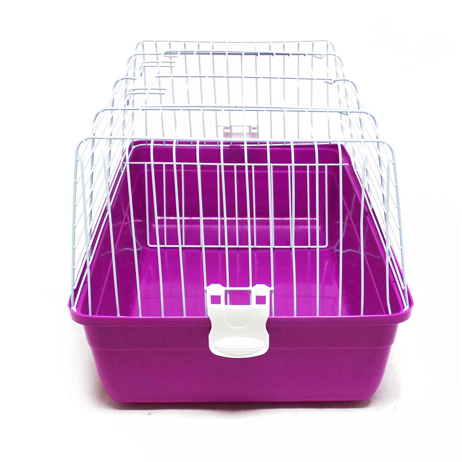 BPS Jaula Conejo Parque para Conejos Cobayas Mascotas Animales Pequeños con Puerta Superior 70x40x37 cm Color al Azar BPS-1296