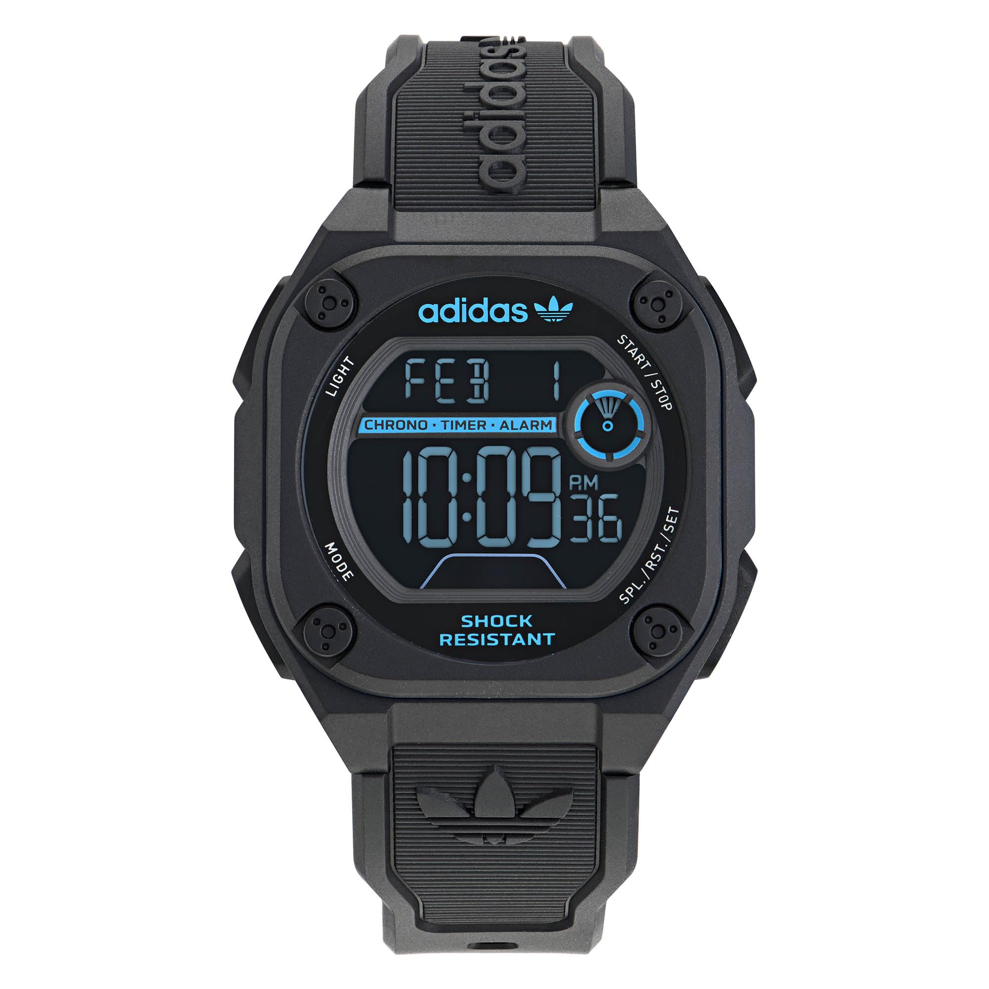 adidas Resin Digital Black Dial & Band Unisexs Watch-Aofh235042I (B0CJFY6YNS) Amazon Price History, Amazon Price Tracker