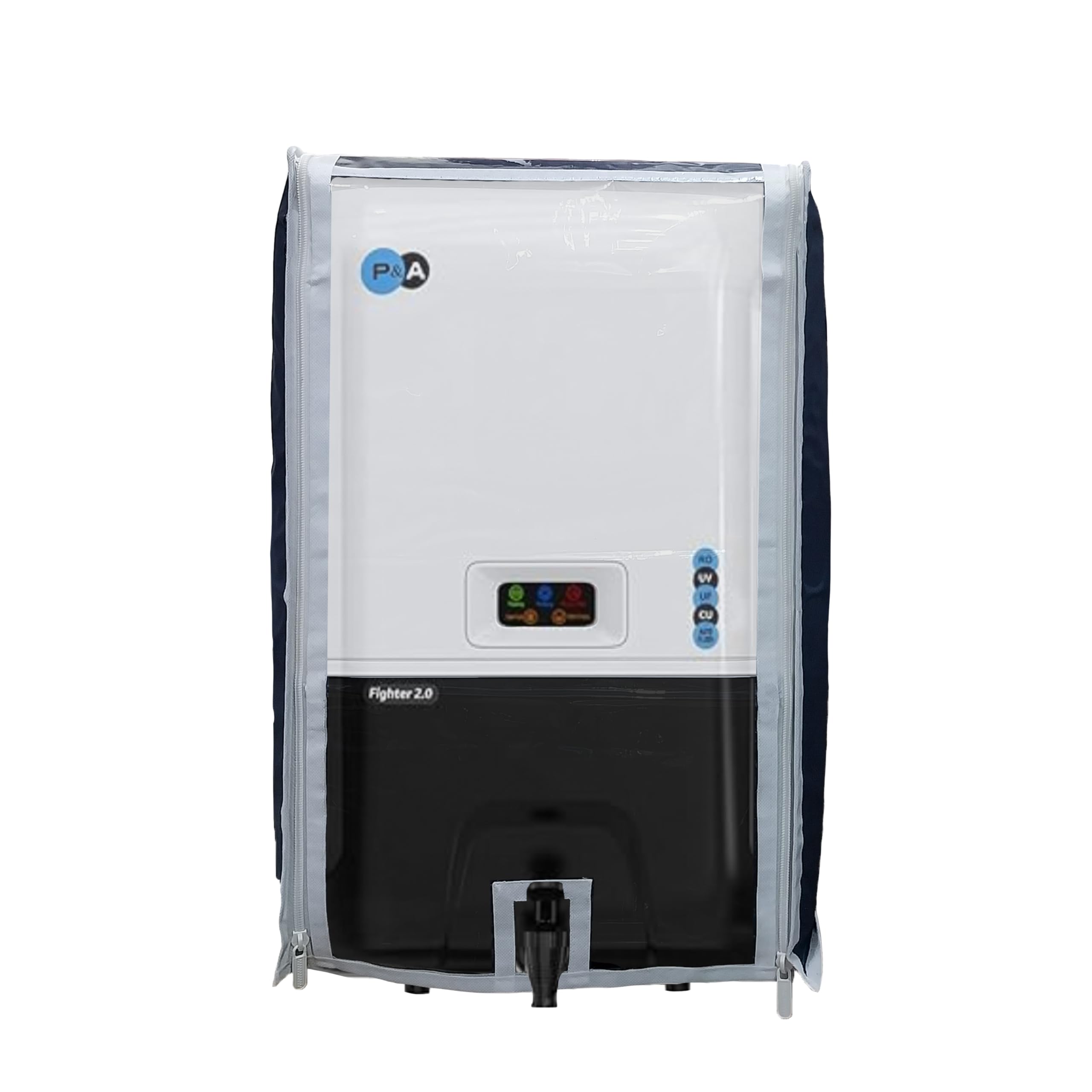 Water Purifier Cover Compatible with Tapnut P&A 2.0 Fighter RO+UV+UF+TDS Auto Flush – Dustproof, Waterproof, Oil Stain Protection, Transparent Front, Velcro Closure-picture-56