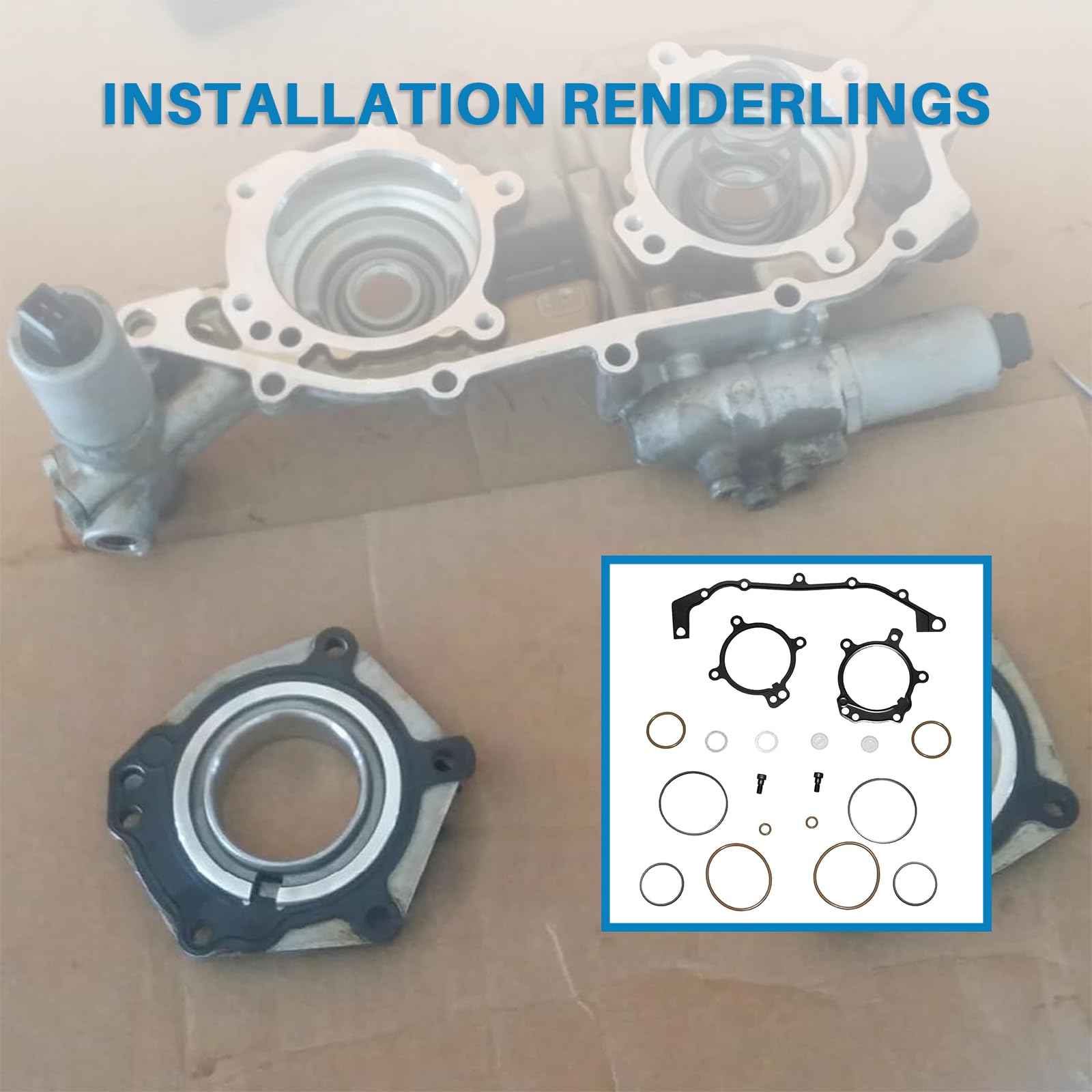 Set di guarnizioni Doppelvanos per 3 E46 5 E39 E60 E61 7 E38 E65 E66 E67 Z3 E36 Z4 E83 X5 E55. 3 ricambio per 11361433513 11361748745 11361 433817