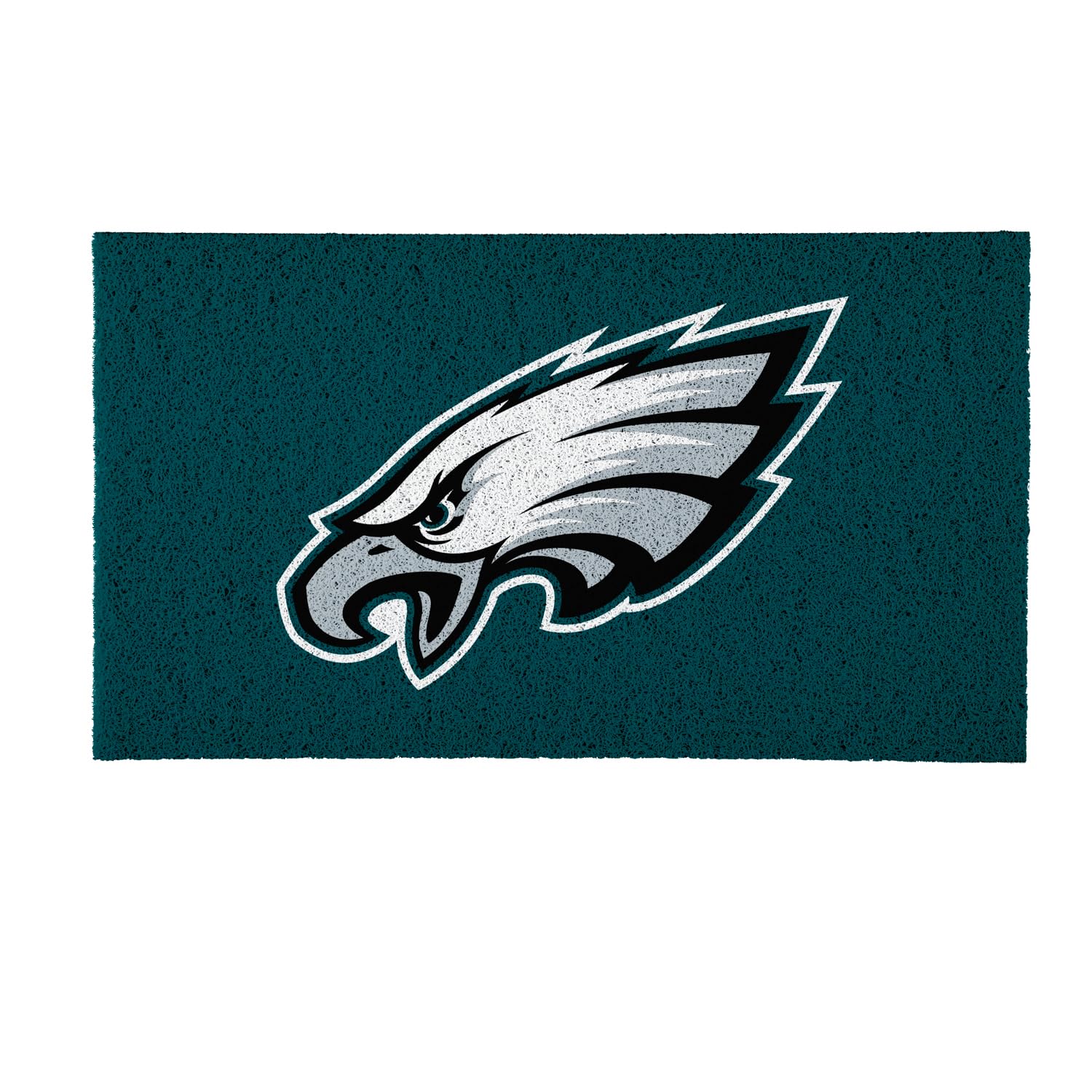 Team Sports America NFL Philadelphia Eagles Sports Doormat | Indoor Outdoor Entrance | 28 x 16 Inches | Non-Slip Front Door Mats | Official Licensed | Sports Fans Entryway Welcome Rug
