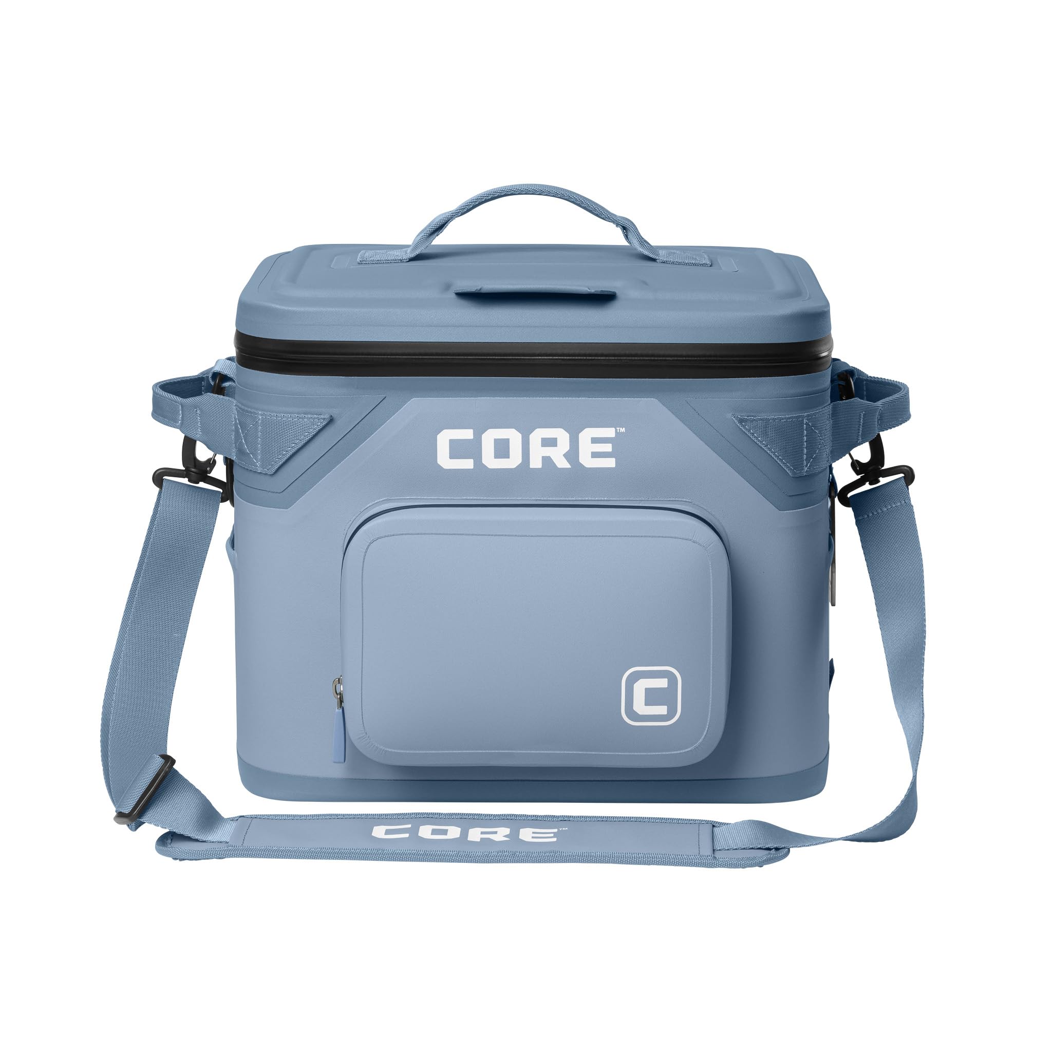 CORE Magnetic Leak Proof Soft Cooler with Waterproof Zipper | Insulated Bag Portable Ice Chest Box | Best Soft Cooler for Food &amp; Beverages for Tailgating, Car Camping, Travel, and Family Beach Picnics
