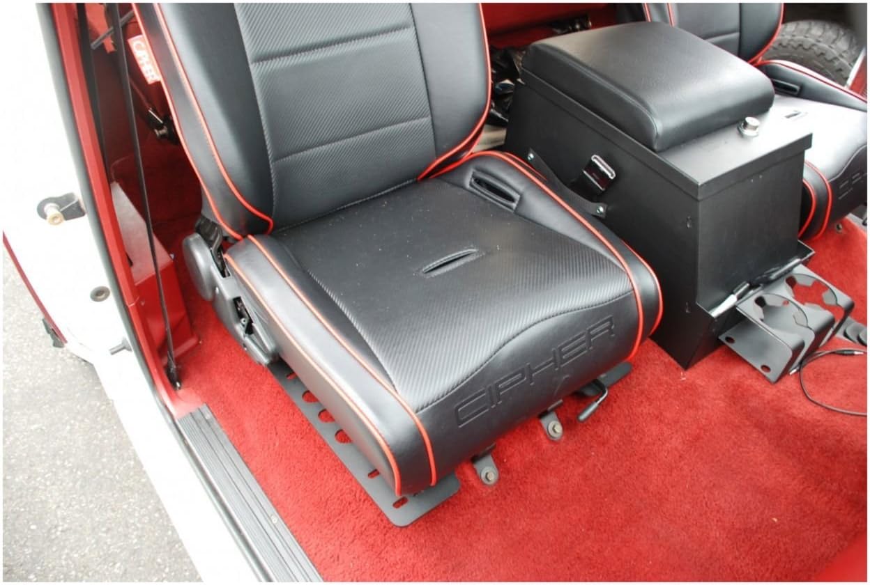 Exclusive Discount 50% Price Planted SB256PA Ford Bronco [Excluding Bench Seat Models] (1987-1991) - Passenger Seat Bracket