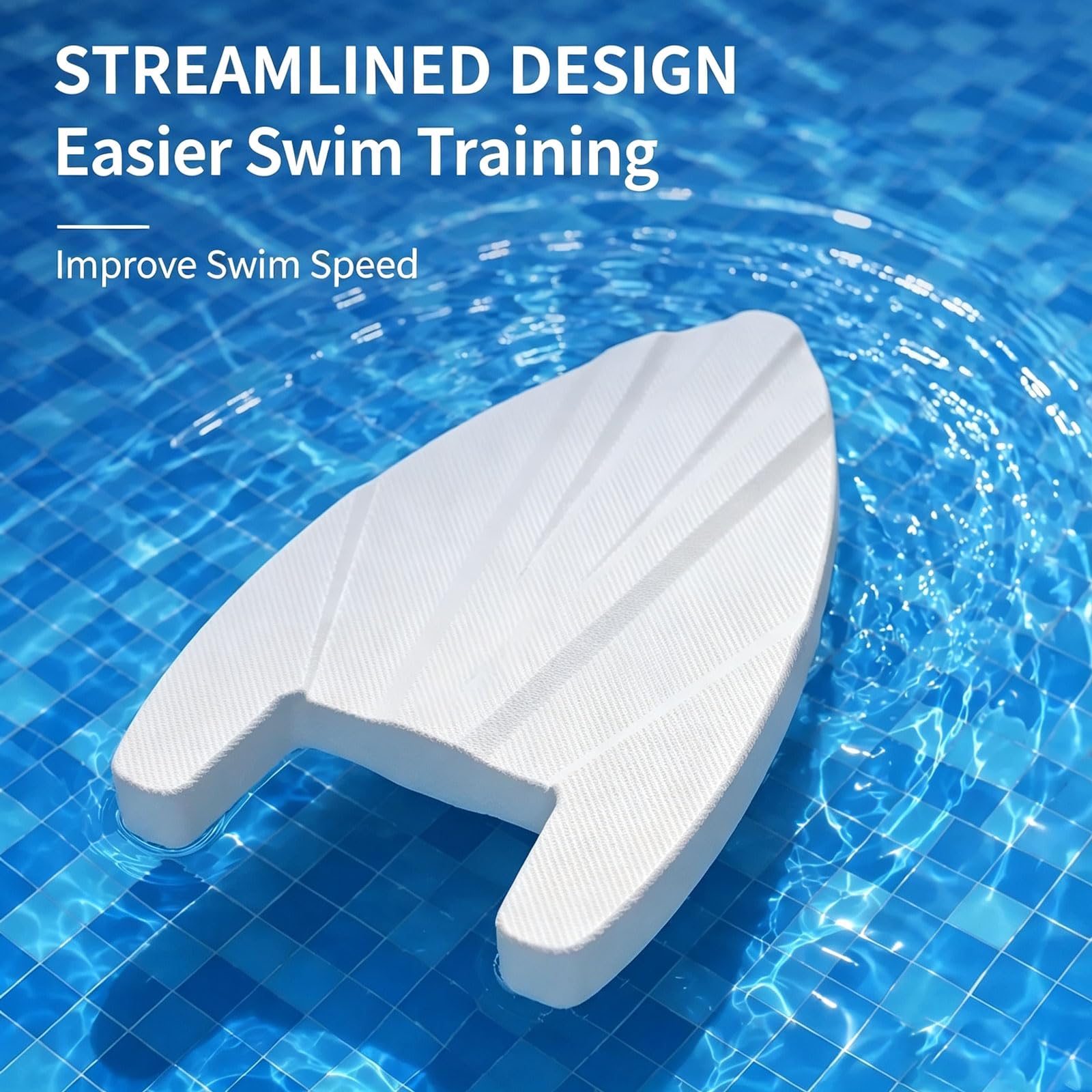 2 Pezzi Tavola da nuoto unisex Galleggiante di Nuoto in schiuma EVA Kickboard da Nuoto con Manico Alta galleggiabilità Accessori Nuoto Allenamento per principianti ed esperti,piscina e mare