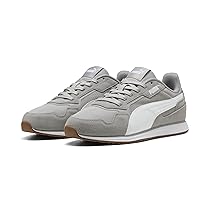 PUMA SOFTRIDE ST Miler SD Sneaker, Gray Echo White-Gum, 40, Gray Echo PUMA White Gum, 44 EU