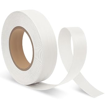 BEVTEE Club Melamine Edge Banding, 1.5 inch x 50ft Wood Veneer Roll Pre-glued, Flexible Melamine Iron-on Veneer Edge Band for Plywood & Furniture Edging, for Cabinet Repair & Furniture Restoration