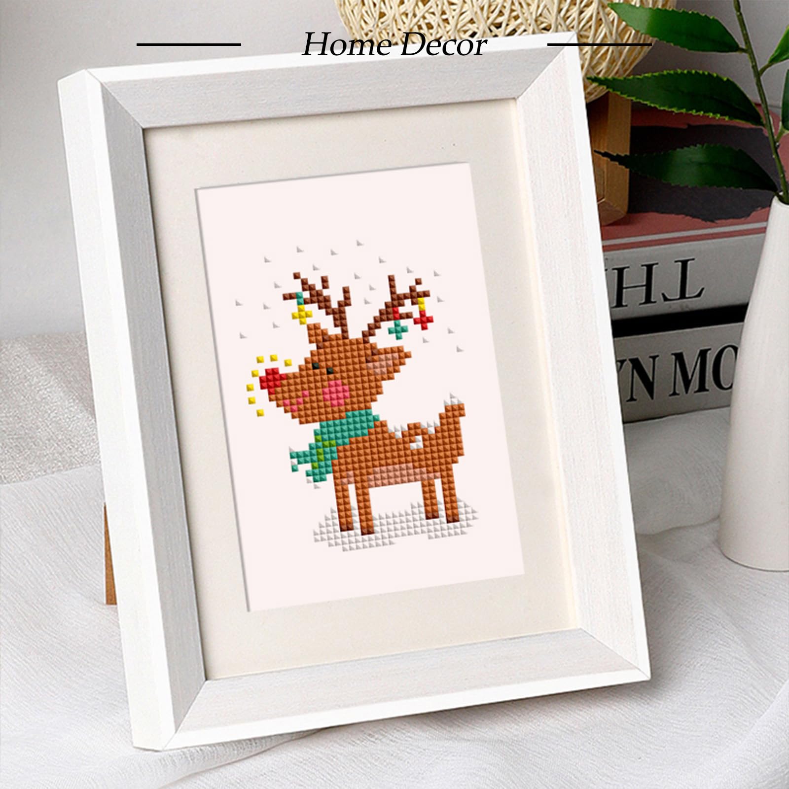 12 Pcs Christmas Diamond Art Kits - Image 2