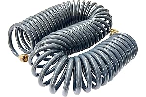 PU Recoil Water Hose - Flexible and Durable 50ft Hose