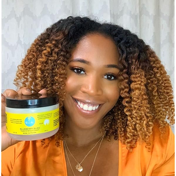 Curls Blueberry Bliss Reparative Hair Mask 8 fl oz, Deep Conditioning, Repair, Protect