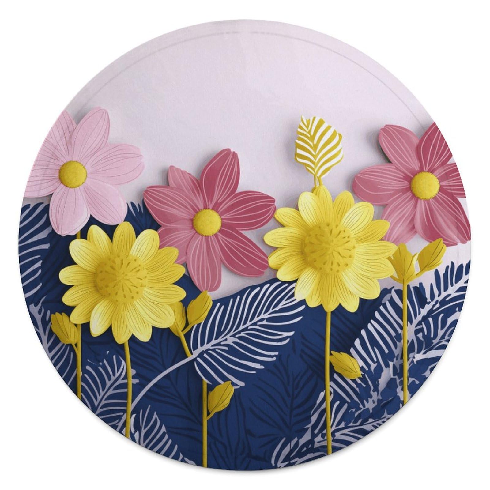 Couverture ronde douce de 152cm contre le froid sur votre chaise ou canapé