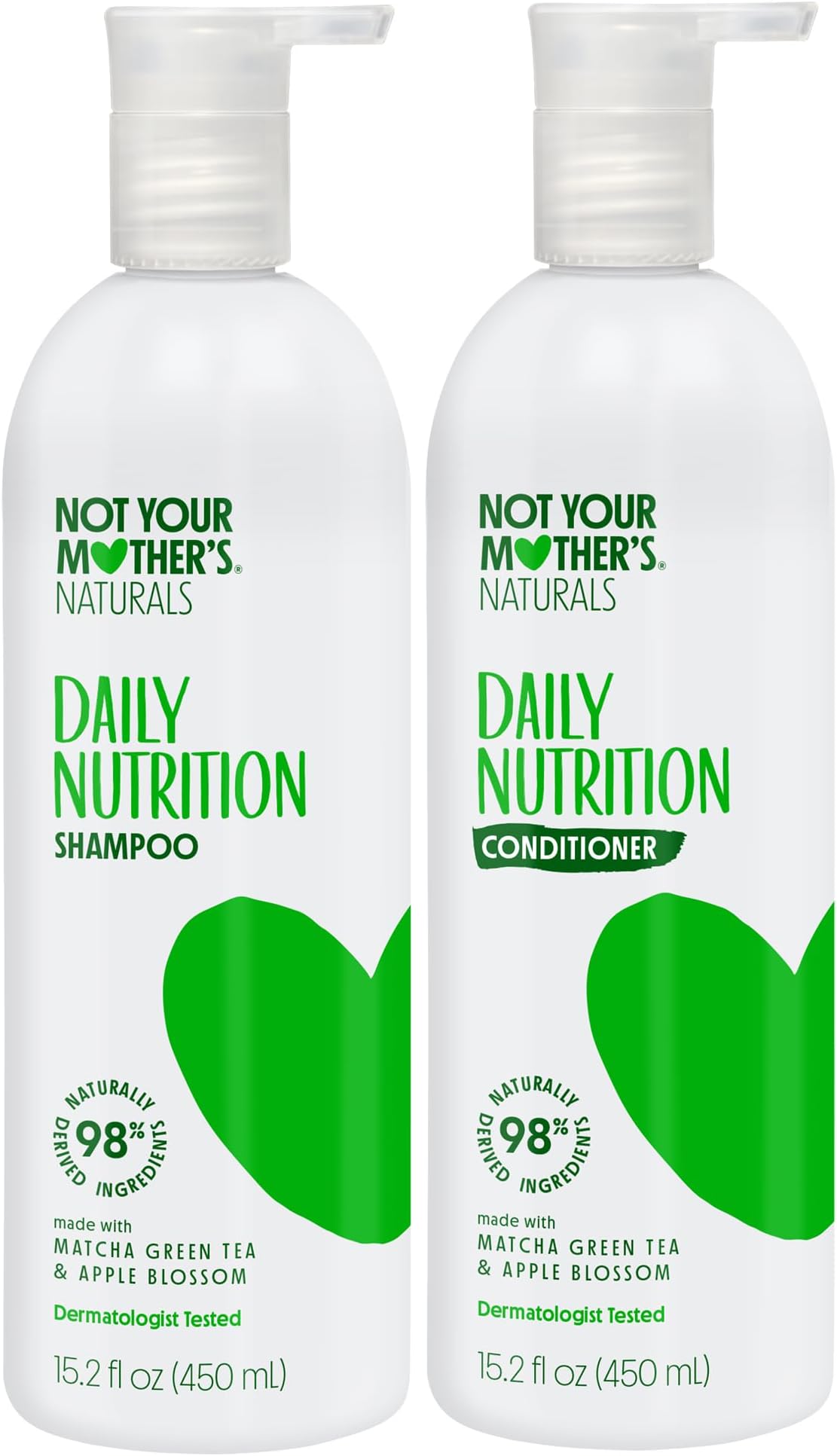 Naturals Matcha Green Tea Shampoo & Conditioner Dual Pack, 15.2 fl oz