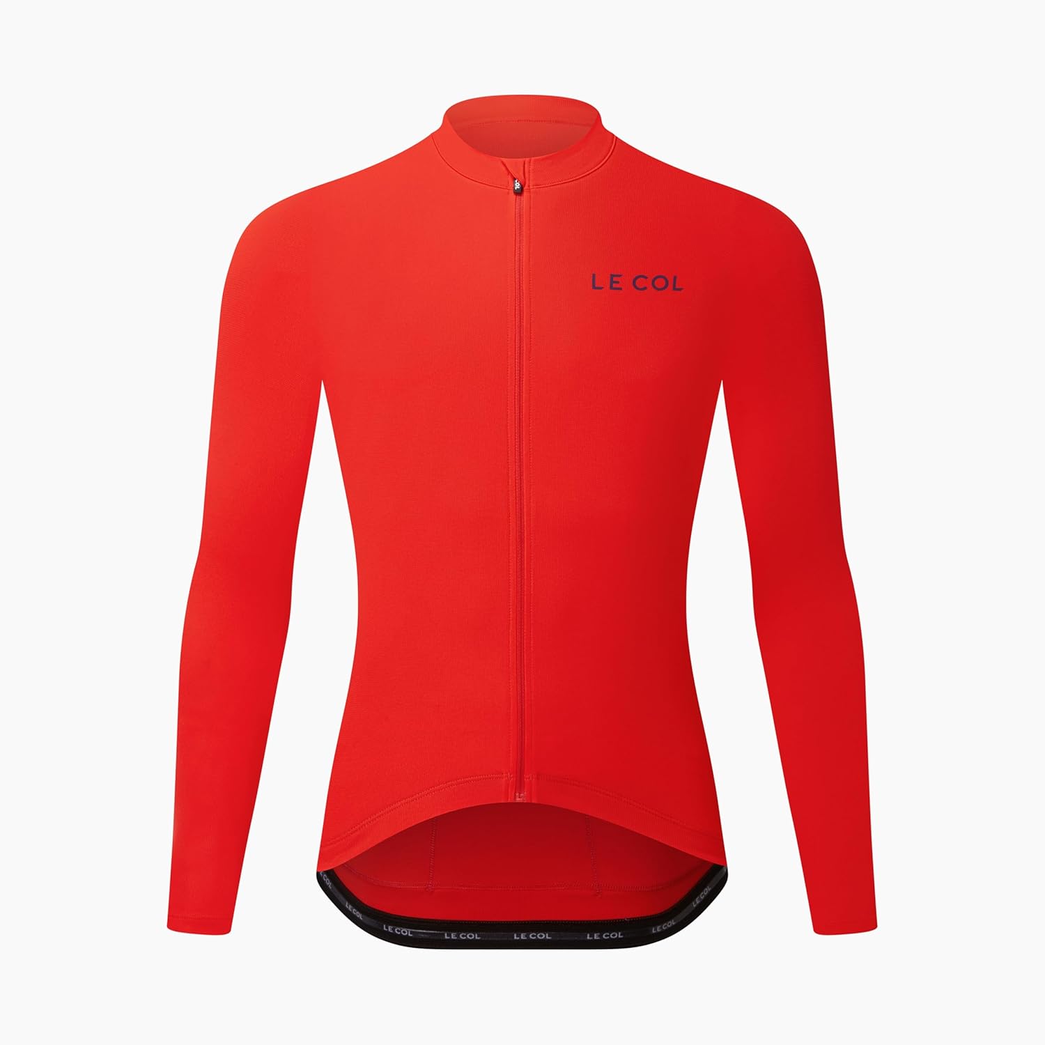 LE COL Men's Ride Long Sleeve Jersey| Zip Closure Cycling Shirt| Lightweight Breathable Moisture Wicking| S - XL