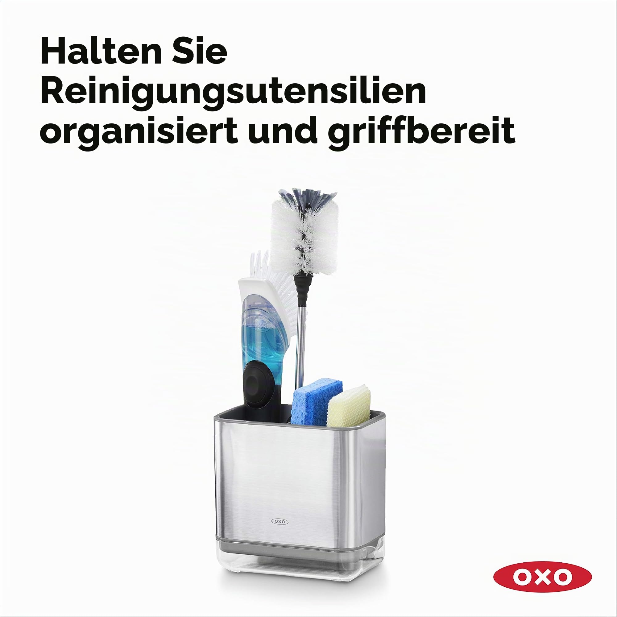 OXO Good Grips Spülbecken-Organizer aus Edelstahl