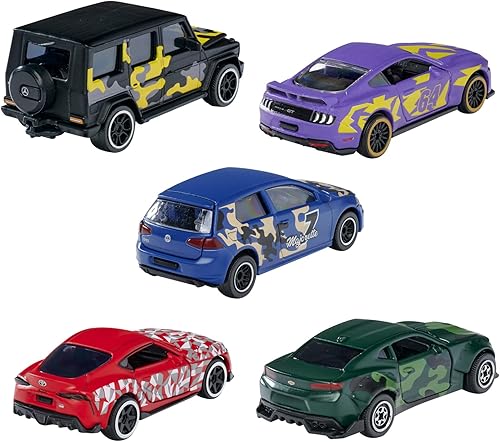 Miniatura 9 de Majorette - Paquete de regalo de 5 piezas Light Racer