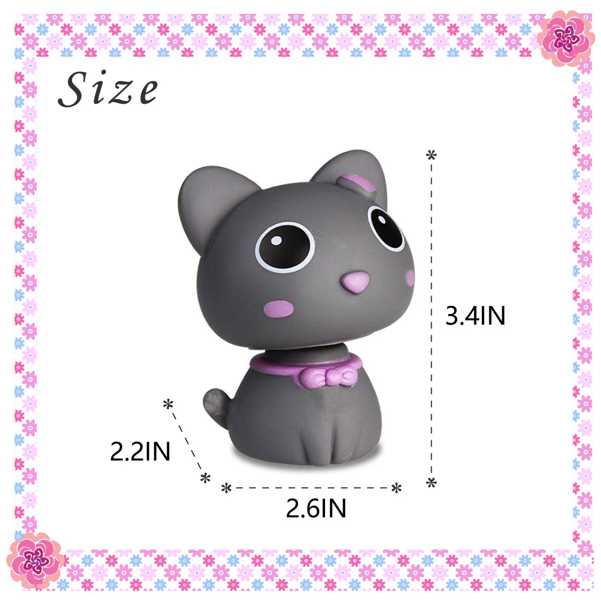 Amazon.com: Qmondo Cute bobblehead Cats Home Ornaments Head Shake