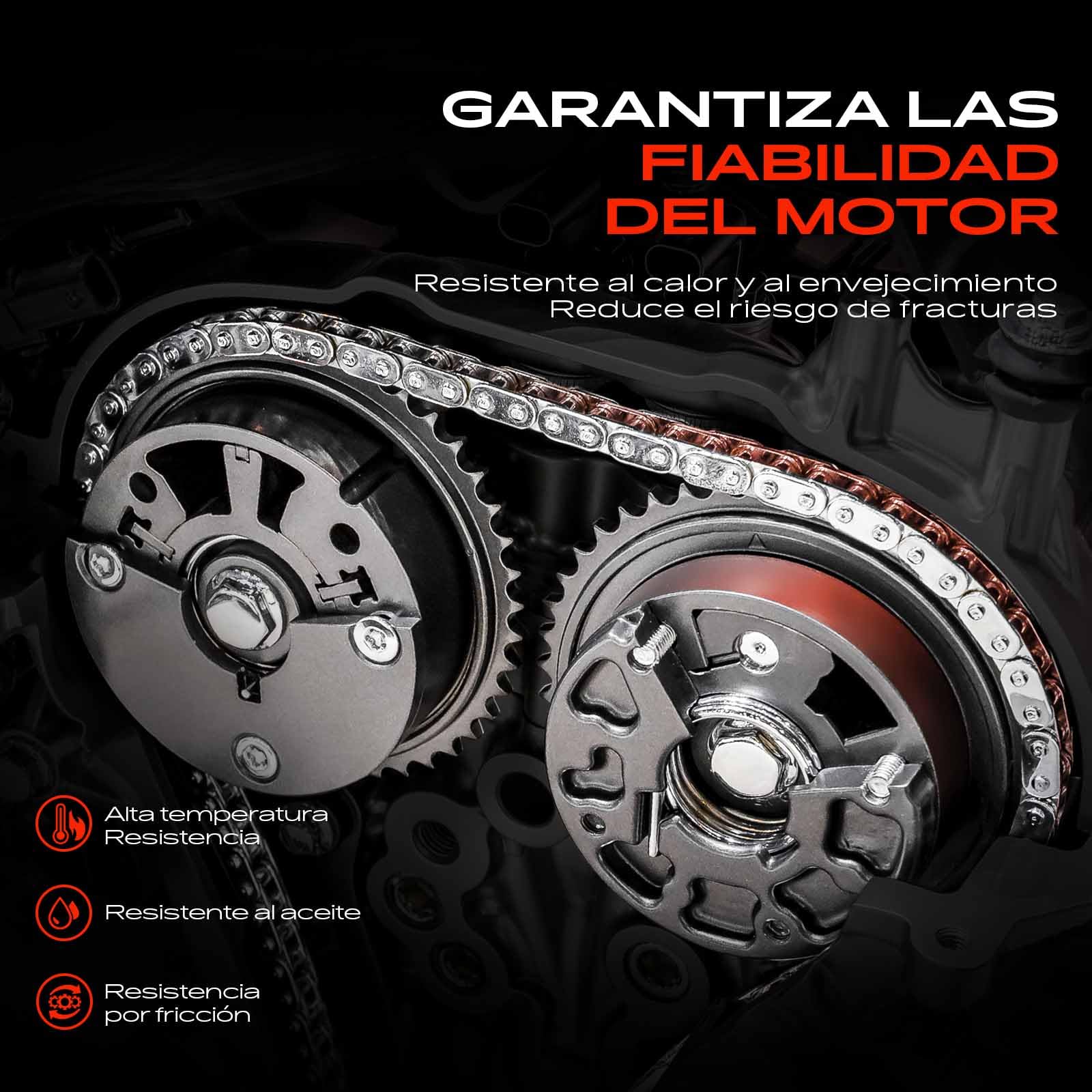 Frankberg Kit de Cadena distribución Diesel Compatible con Ducato Furgoneta 250 2.2L Mondeo III Turnier BWY 2.0L Transit Bus FB FC FD FS FZ 2.2L Boxer Bus 2.2L Jumpara Bus 2.2L Replace# TC2303K