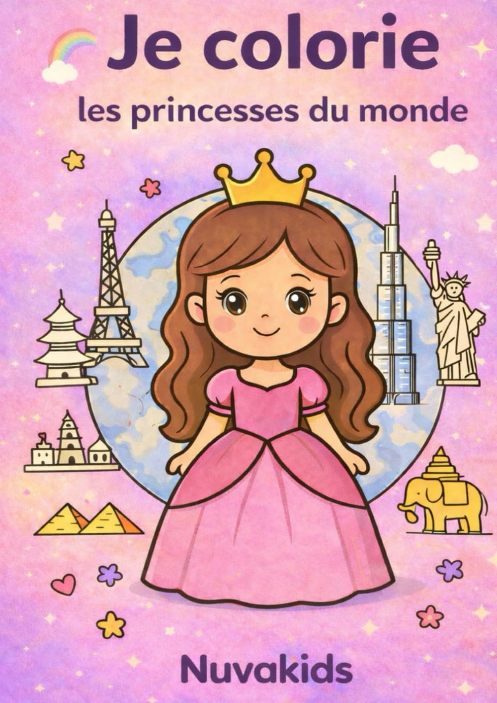 Je colorie les Princesses du Monde