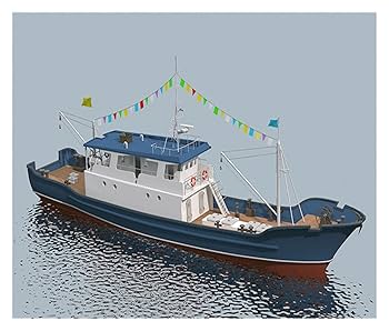 Amazon.co.jp: 1/70 江蘇省と浙江省の漁船モデル展示ホールの