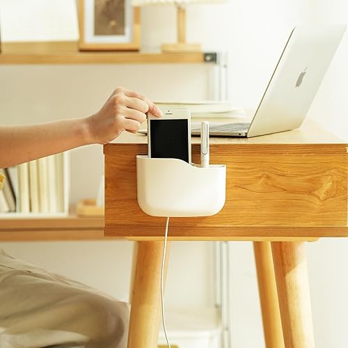 Miniatura 4 de SUNFICON Paquete de 3 soportes adhesivos para control remoto, montaje en pared, soporte para controlador de reproductor multimedia, organizador